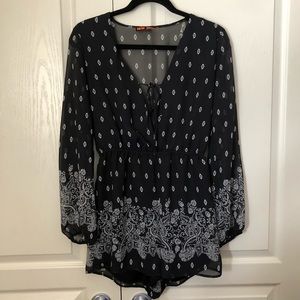 Love Tree bandana print romper